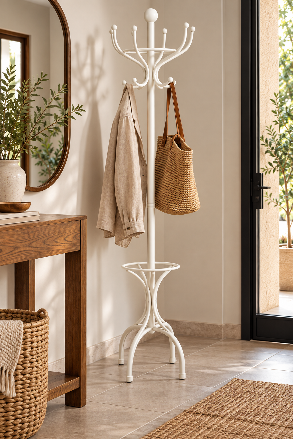קולב בגדים פרזול עומד