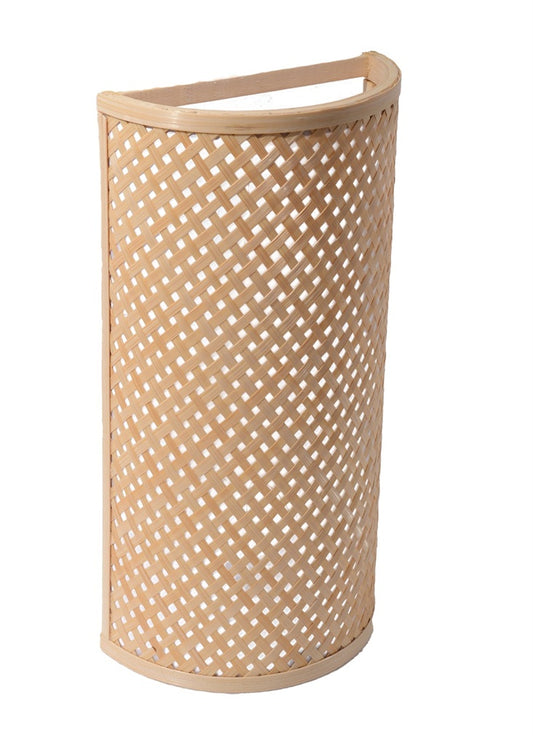 מנורת קיר קש אפ&דאון (רוחב 21 גובה 40 )