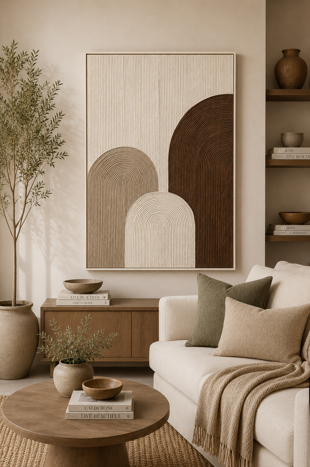 תמונות קנבס arches brown