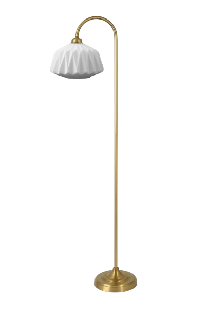 מנורה עומדת קשת נחושת+AM901