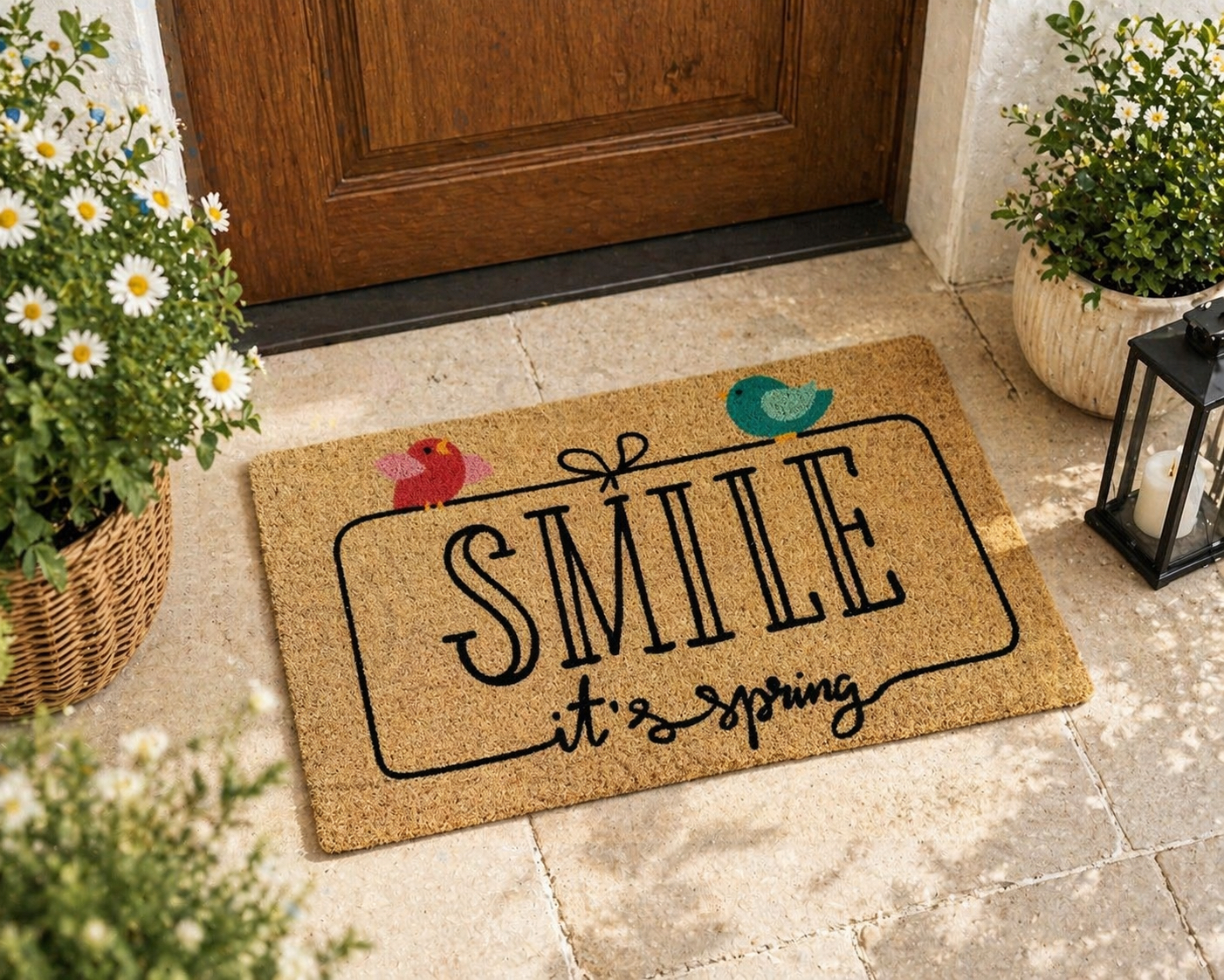 שטיח smile במסגרת