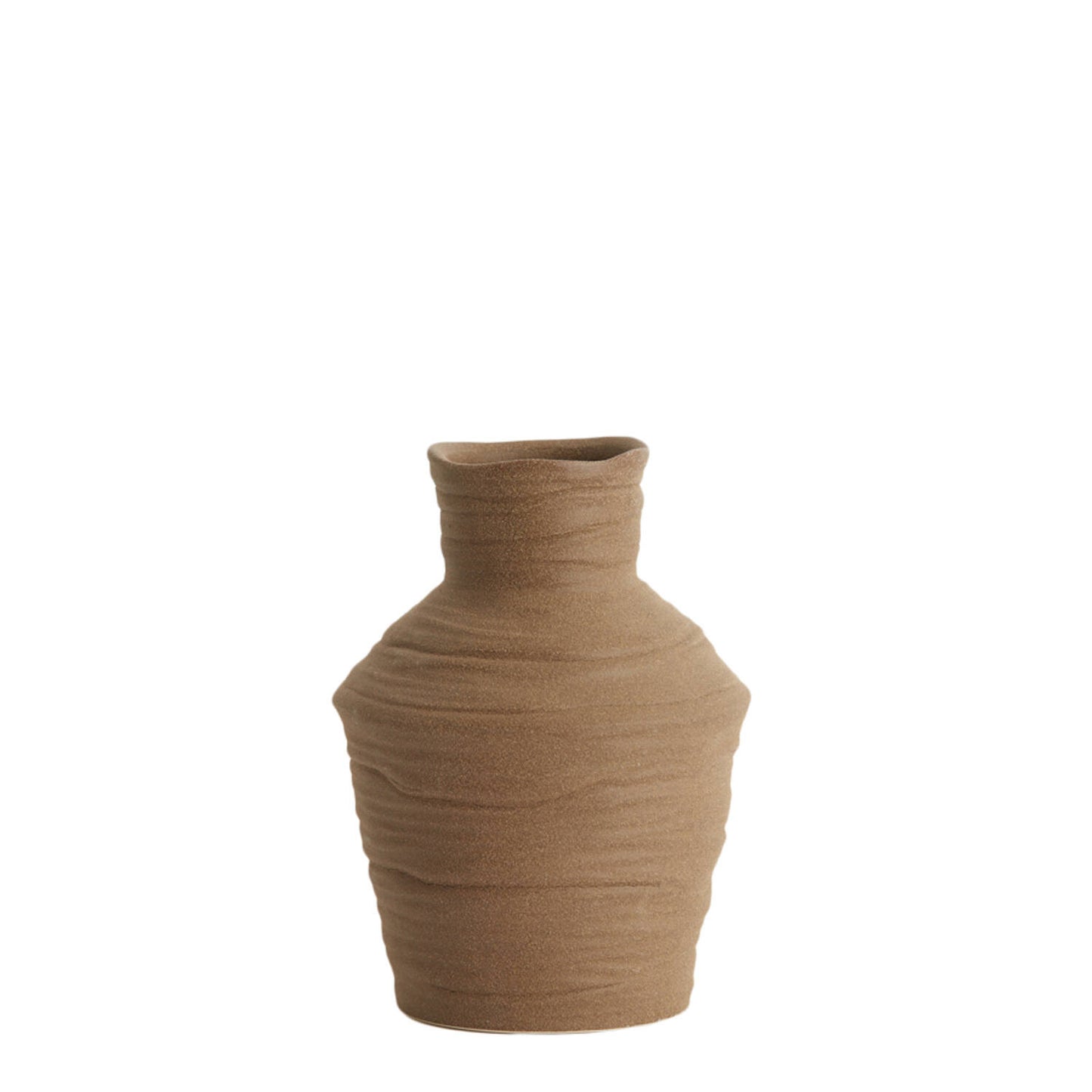 ואזה 15/20.5 GRECCIO CERAMICS חום מט