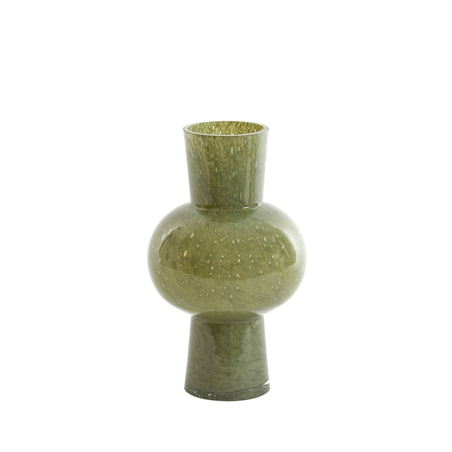 ואזה HALLEY GLASS 18/28 ירוק זית