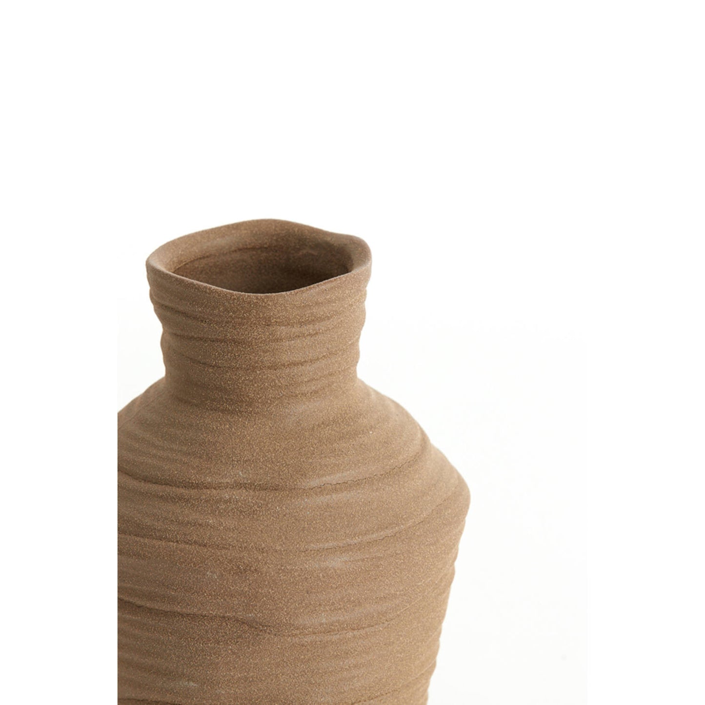 ואזה 15/20.5 GRECCIO CERAMICS חום מט