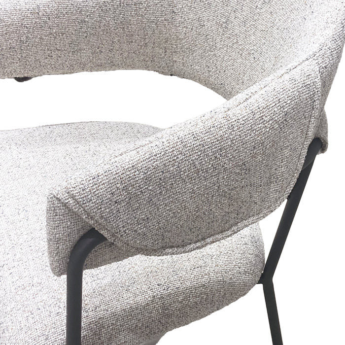 כסא נובו בגווני קרם / אפור