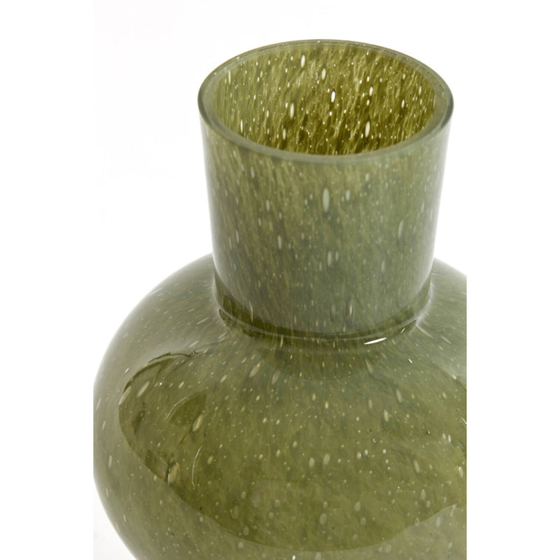 ואזה HALLEY GLASS 18/28 ירוק זית