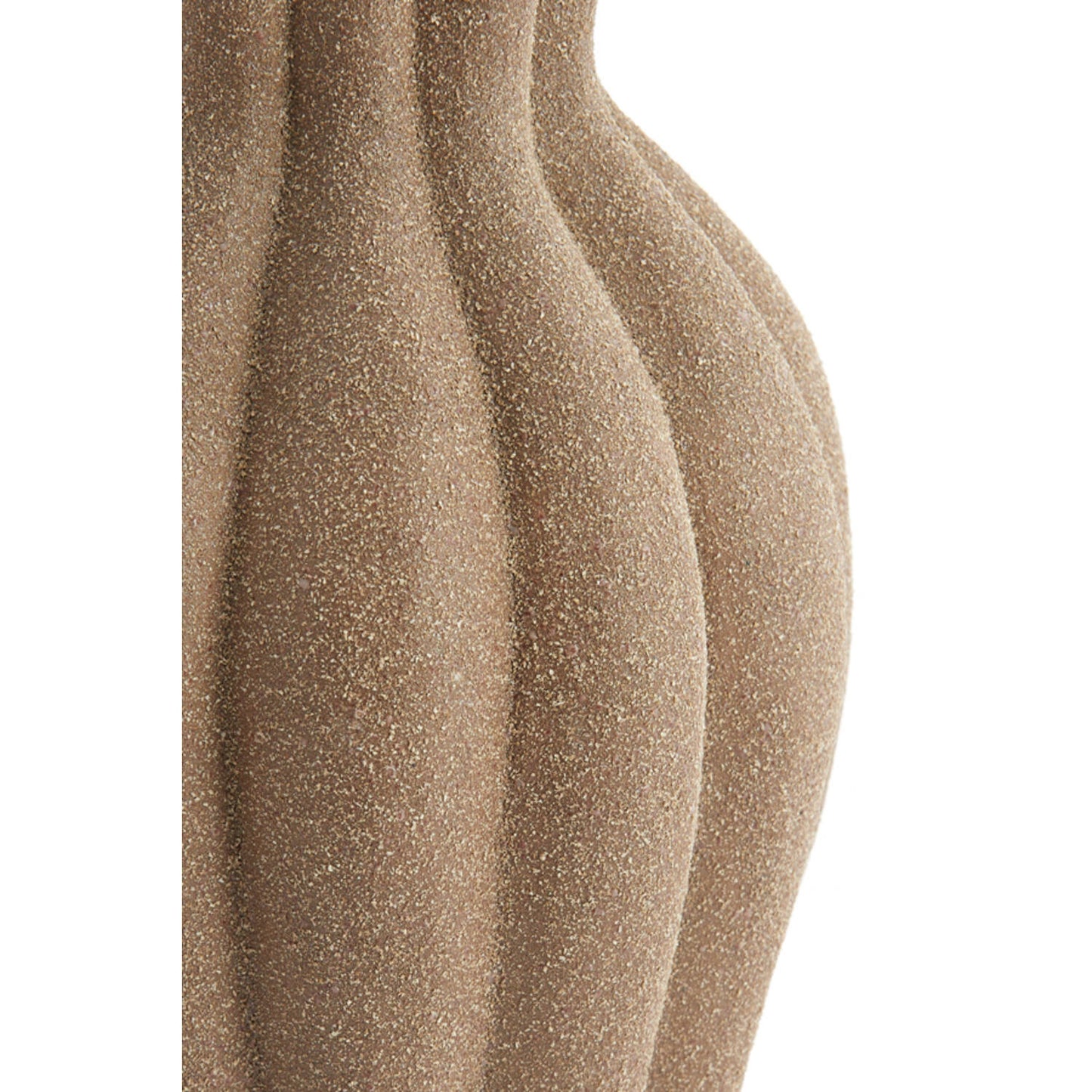 ואזה דקו 17.5/47.5  SILVIO CERAMICS חום מט