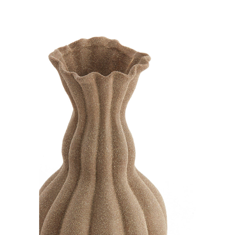 ואזה דקו 17.5/47.5  SILVIO CERAMICS חום מט